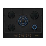 EVIDO RUSTIC gáz főzőlap wok égővel -70 cm