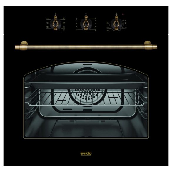 EVIDO RUSTC -O légkeveréses sütő gőztisztítással