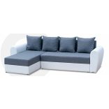 Oxford sarokgarnitúra textilbőr-szövet