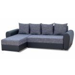 Oxford sarokgarnitúra textilbőr-szövet