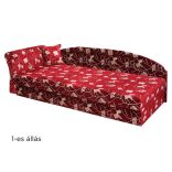 Sarok karfás heverő szivacsos 90cm