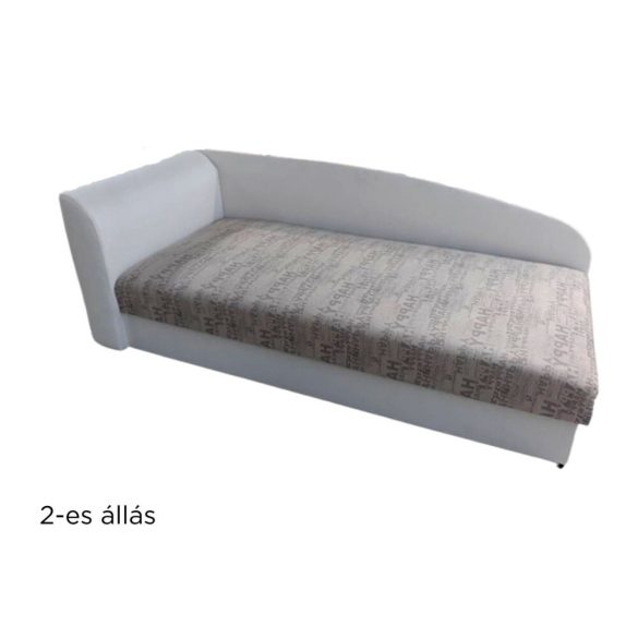 Sarok támlás heverő szivacsos 110cm