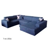 MONACO U alakú sarokgarnitúra rugós