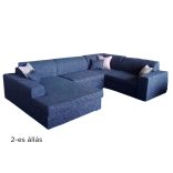 MONACO U alakú sarokgarnitúra rugós