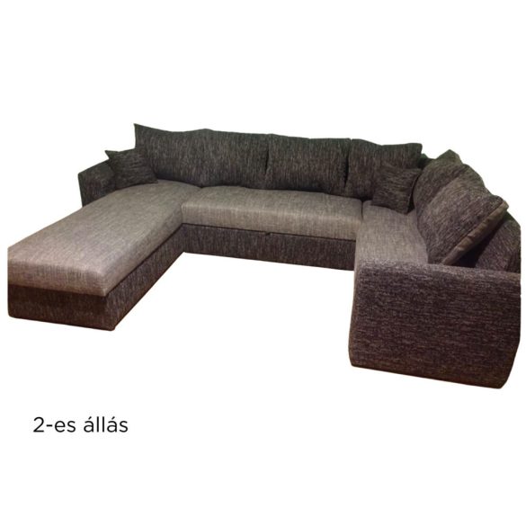 RODOSZ U alakú sarokgarnitúra rugós