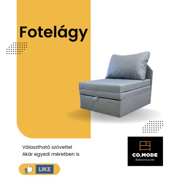 Fotelágy szivacsos