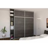 sarokpolc tolóajtós gardróbhoz