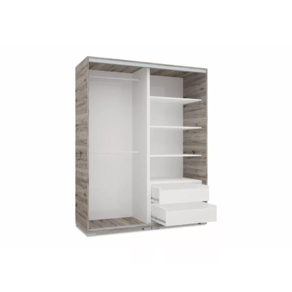 Bangkok tolóajtós gardrób 160 cm