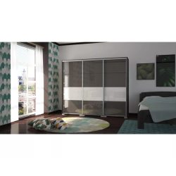 Bond tolóajtós magasfényű gardrób 239 cm