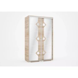 Diamond tolóajtós gardrób 120 cm