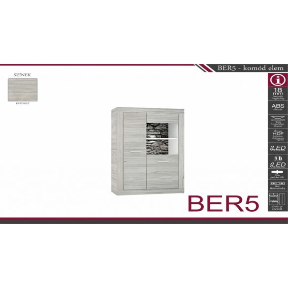 BER5 komód elem