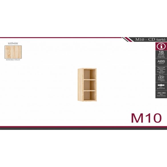 M-10 CD tartó