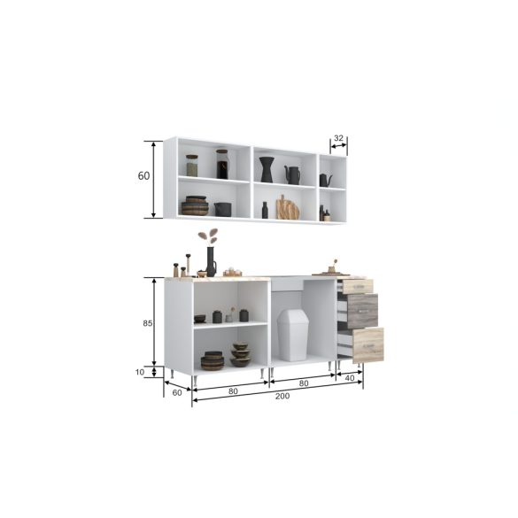 Szilvia konyhabútor