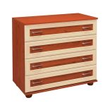 Betétes 4 fiókos komód