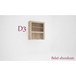 Dany D3 vitrines elem 2 ajtós