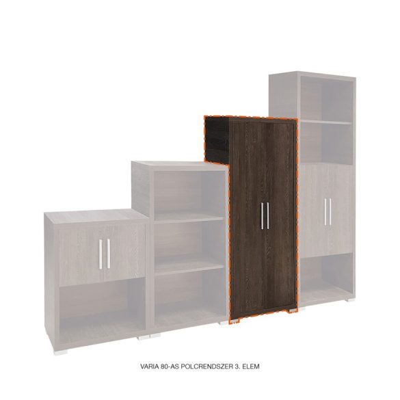 Varia 80-as polcrendszer 3. elem 