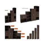 Varia 80-as polcrendszer 3. elem 