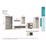 Brema elemes bútorcsalád B2