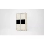 Bond tolóajtós gardrób magasfényű betéttel 120 cm