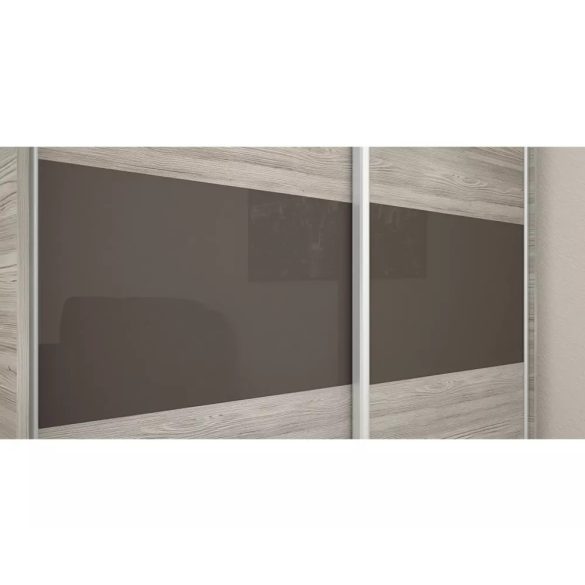 Bond tolóajtós gardrób magasfényű betéttel 120 cm