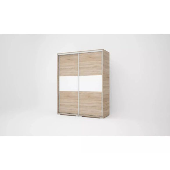 Bond tolóajtós gardrób magasfényű betéttel 160 cm 