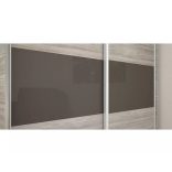 Bond tolóajtós gardrób magasfényű betéttel 239cm