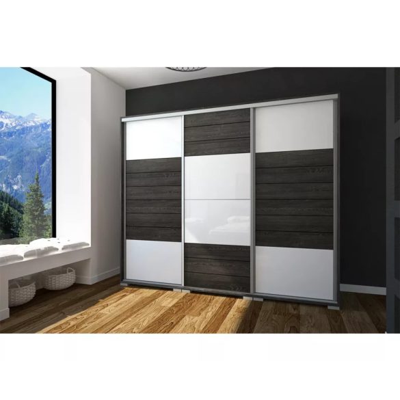 Nílus tolóajtós gardrób 239cm 