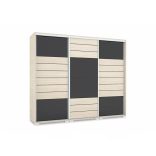 Nílus tolóajtós gardrób 239cm 