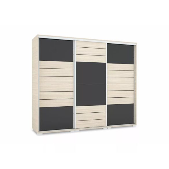 Nílus tolóajtós gardrób 239cm 