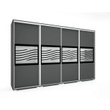 Bangkok tolóajtós gardrób 318 cm