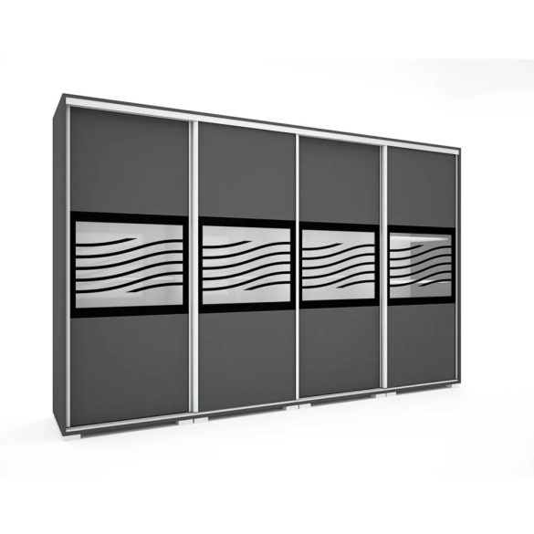 Bangkok tolóajtós gardrób 318 cm