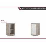 ROY11 1 ajtós komód elem